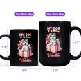 thumbnail image 4 of My Dog Is My Valentine Cute Siberian Husky in Gift Box Mug Husky Dog Lover Gifts Coffee Tea Cup - 03006, 4 of 4