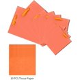 thumbnail image 3 of Pink-Orange Gift Bags with Tissue Paper Mulit Assorted Sizes 10PCS Present Birthday Bags(2pcs Large 13", 4pcs Medium 9", 4pcs Small 6"，22pcs Tissue Paper), 3 of 13