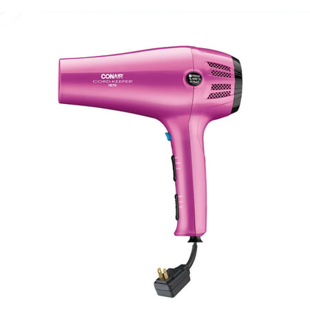 Conair 1875 Watt Cord-Keeper Hair Dryer with Ionic Conditioning,