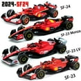 thumbnail image 2 of 1:43 F1 Ferrari SF23 SF24 # 16 # 55 Die Casting Model Car Toy Collection First order equation Las Vegas 16 SF23 Monza 55 SF24-55, 2 of 6