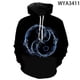 thumbnail image 2 of Sudadera con capucha con estampado 3D de Yin y Yang para hombre, mujer y niño, ropa de calle, jersey de manga larga, chaqueta informal para niño y niña, 2 of 4