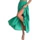 thumbnail image 4 of Txlixc Falda de verano para mujer Boho cintura elástica plisada línea A fluida falda larga de playa con bolsillos Txlixc  Moda, 4 of 6