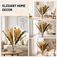 thumbnail image 4 of Sanmadrola Green Pampas Grass Boho Decor Exquisite Lavender and Eucalyptus Dried Flower Arrangements for Western Rustic Flowers for Your Bohemian Home Bedroom Table Decor, 4 of 8