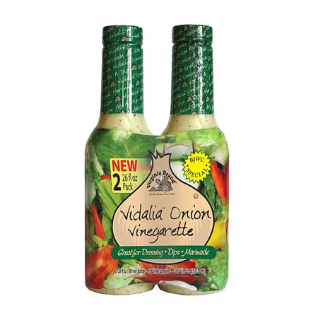 All Natural Vidalia Onion Vinegarette, Dual Pack 52 Fluid Ounce