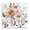 Energetic Florals On White, variant on Stupell Industries Contemporary Energetic Florals on White Canvas Art, 17 x 17, by Carol Robinson