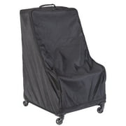 Quickway Imports QI003602 2.25 x 18.25 x 20 in. Children Car Seat Travel & Storage Bag with Wheels, Black
