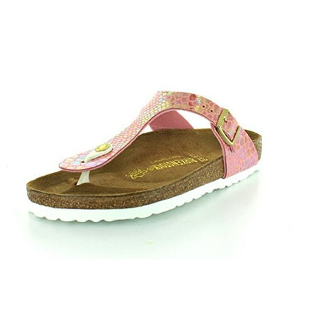 

Birkenstock Unisex Gizeh Shiny Snake Rose 35 EU Regular