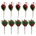 thumbnail image 1 of NUOLUX 1Jgo Artificial Simulated Berry Bouquet Plastic Multicolor for Home and Holiday Decor, 1 of 6