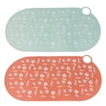 thumbnail image 1 of Manteles individuales de silicona Hukapapa para bebés y niños, tapetes antideslizantes resistentes a las manchas para la mesa de comedor para niños pequeños con 2 paquetes, 1 of 5