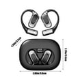 thumbnail image 3 of Kraoden 5.4 Bluetooth Surround Sound Earphones, High Battery Low Latency Wireless Earphones, Noise Reduction Openear Sports Earbuds, 3 of 6
