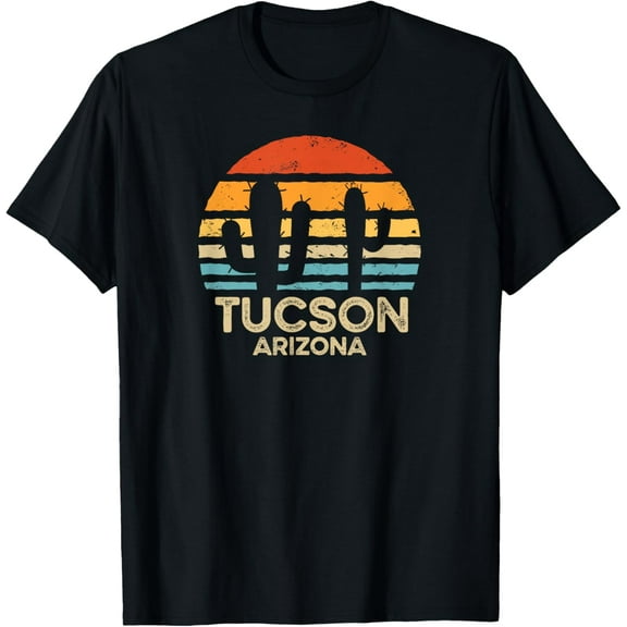 Tucson Arizona Retro Sunset T-Shirt
