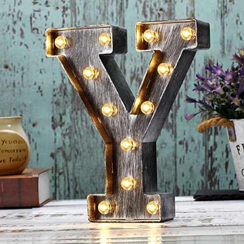 24” Number 1 (One) Sign Vintage Marquee Lights - Buy Marquee Lights Online  - The Rusty Marquee