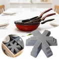thumbnail image 2 of TIELUTT Pack of 12 Pan Protectors Pot Protectors Pan Protectors Stacking Defence 4 Different Sizes Dining Room Table Setting Place Mats for 4 round Table Mats 6 Kitchen Table Mats Plate Mats for Dini, 2 of 8