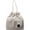 Beige, variant on 3-in-1 Canvas Drawstring Backpack, Multifunctional Tote Shoulder Bag for Women