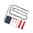thumbnail image 3 of Accesorio de emergencia de camping DYNWAVEMX Incluye cuerdas, ganchos en S, mosquetón y accesorio de bolsillo de cadena de cuerda manual, Motosierra portátil, 3 of 8