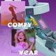 thumbnail image 5 of Sandals Disney Stitch, zapatos de verano para niñas, azules, talla 3US, 5 of 5