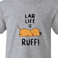 thumbnail image 4 of Inktastic Lab Life is Ruff Yellow Lab Youth T-Shirt, 4 of 5