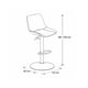 thumbnail image 3 of Banco para Barra Marel Gris PU Base Negra | Banco Moderno para Cocina, Comedor o Desayunador, 3 of 3
