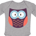 thumbnail image 4 of Inktastic Owl Boys or Girls Long Sleeve Baby Bodysuit, 4 of 5