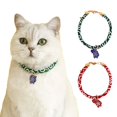 thumbnail image 5 of POINTERTECK Puppy Collar Dress Up Adjustable Extension Chain Cute Koi-Fish Cloud Dog Necklace, 5 of 5