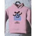thumbnail image 3 of Halloween Bats Envelope Hoodie Toddler -Image by Shutterstock,  4 Toddler, 3 of 4