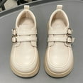 thumbnail image 5 of YHAJDS Boys Girls Loafers Breathable Soft Sole Oxford Dress Shoes School Uniform Flat for Toddler Little Kid Big Kid, 5 of 5