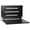 Black/White, variant on Silhouette Folding Wall Mount Shower Bench Seat, Rustic Teak Seat with Silver Frame
