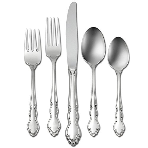 Oneida Dover 5Piece Flatware Set, Service for 1