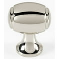 thumbnail image 7 of Alno A981-18-BARC Royale 1-1/8" Estate Traditional Solid Brass Oval Cabinet Knob / Drawer, 7 of 7
