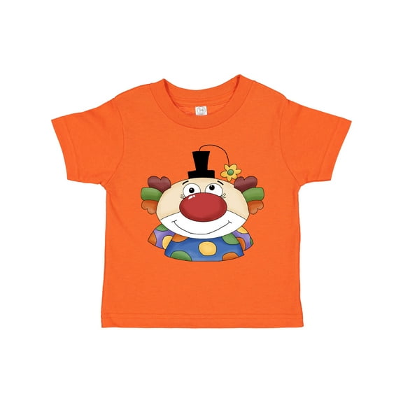 Inktastic Big Clown Face Boys or Girls Toddler T-Shirt