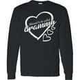 thumbnail image 3 of Inktastic Blessed to Be Called Grammy Cute Heart Design Long Sleeve T-Shirt, 3 of 5