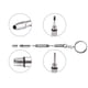 thumbnail image 1 of Destornillador de reparación de bolsillo para gafas y gafas de sol, llavero de doble punta, cabeza Phillips, cabeza plana y soporte para tuercas, 1 Uds., 1 of 5