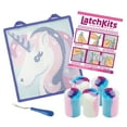 thumbnail image 3 of Latch Kit Mini Rug-Unicorn, 3 of 5