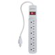 thumbnail image 1 of Multicontacto KSR - KAISER Mitzu 6 entradas 85 CM blanco, 1 of 1