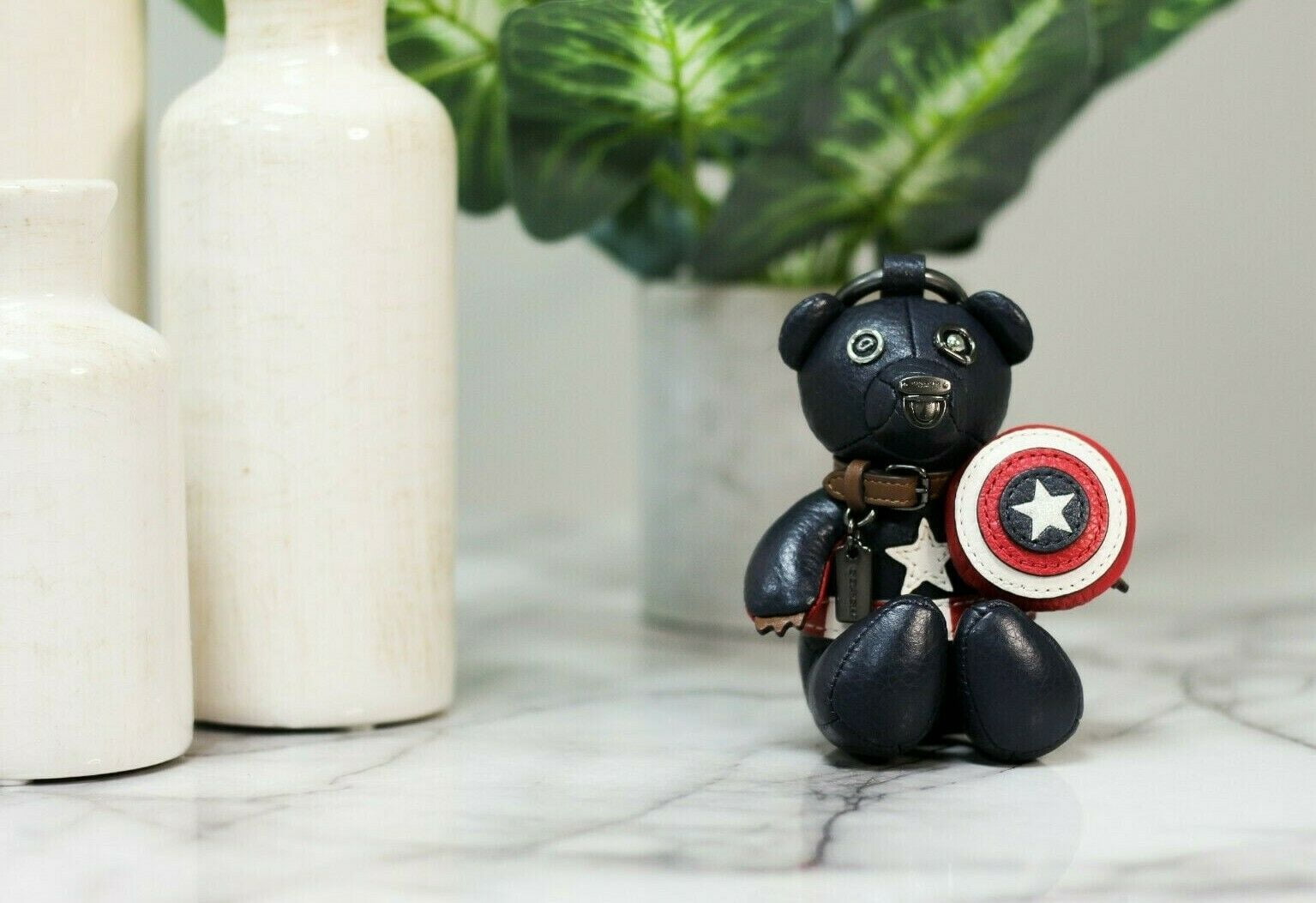 Coach Marvel Captain America Collectible Bear Bag Kuwait Ubuy