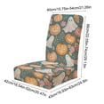 thumbnail image 3 of Boovnll Halloween Chair Covers, Spider/Ghost Printing Stretch Removable Washable Chair Covers Chair Protector for Holiday Dining Room Home Party Decor Supplies, Halloween Decorations, 3 of 6