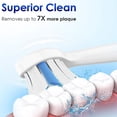 thumbnail image 1 of Smilepp 4Pcs Plaque Removal Toothbrush Brush Heads Replacement for Phillips Electric Toothbrush, 1 of 8