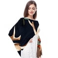 thumbnail image 4 of Christmas Deer Breathable Chiffon Yarn Silk Scarf 180*73 - Light Translucent Shawl Wrap 28.7x70.86in, 4 of 6