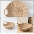thumbnail image 3 of CRAFTHROU fruit holder for kitchen countertop Bread Basket Beige Paper 1Pcs for Storage Organization, 3 of 8