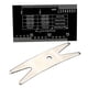 thumbnail image 1 of 1 juego de regla de acción de cuerdas para instrumentos de cuerda y kit de herramientas de ajuste Kit de regla de cuerdas para violín, 1 of 7