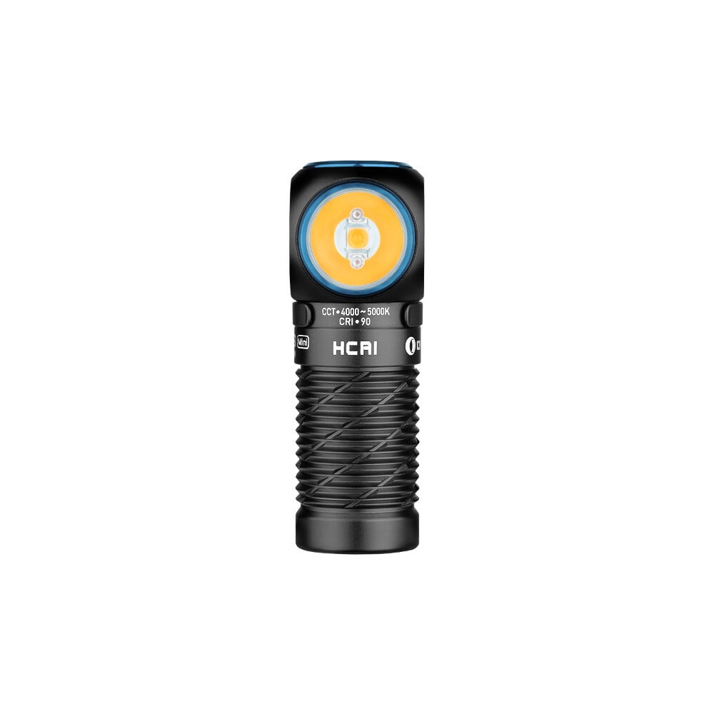 Perun 3 Mini Headlamp & Flashlight with Red and White Light（Black HCRI NW）