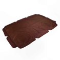 thumbnail image 3 of Waterproof Silver Coated Ox Cloth Canopy Cover for Outdoor Swing Chair, Garden and Balcony Use, Brown, 3 of 5