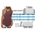 thumbnail image 5 of MOSHU 3 Pack Tank Tops for Women Plus Size V Neck Shirts Sleeveless Women Shirts Flowy Loose Fit Tops Summer Outfits, 5 of 8