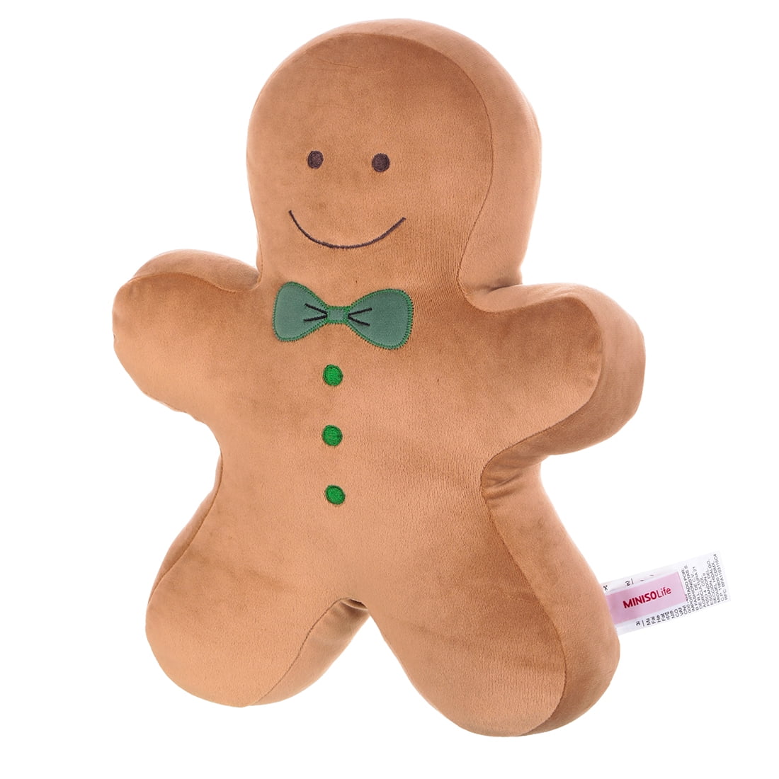 MINISO Christmas Gingerbread Plush, Brown Walmart Canada