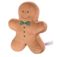 thumbnail image 1 of MINISO Peluche de Pain d'Épices de Noël, Brun, 1 of 4