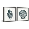 thumbnail image 2 of Marmont Hill Striped Queen Conch II Diptych, 2 of 6