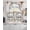 LightGrey Black Brown, variant on Farmhouse Wreath Swag Kitchen Curtains Sets for Windows 24 Inch Length, Sweet Home Rustic Plants Texture Grey Wood Short Window Curtain Swags Valances and Tiers 3 Piece Set for Cafe/Dining Room