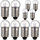 thumbnail image 2 of 10 Pcs Small Electric Light Beads E10 Light Bulbs 2.5V 0.3A Student Physics Experiment Small Bulb Lamps, 2 of 2