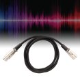 thumbnail image 3 of Cable XLR Macho A Hembra, Cable De Sonido XLR Con Bloqueo Automático, Conector De 4,9 Pies Sin Pérdidas Para Cine En Casa, 3 of 7