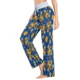 thumbnail image 3 of X-Small Women's Comfy Casual Pajama Pants Stretch Fabric Suitable for Yoga Pants Hippie Pants，The Best Holiday Gifts for Women Moroccan Motifs, 3 of 7